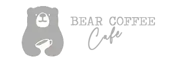 bear coffee cafe company logo