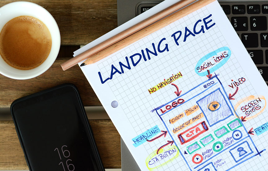 Corporate Marketing Landing Page