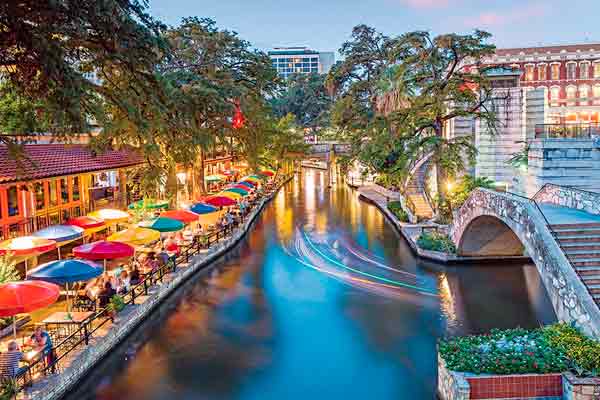 screenshot of the city of San Antonio, TX 