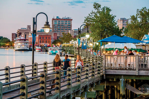 Offering digital marketing services in Wilmington, NC screenshot of the city of Wilmington, NC