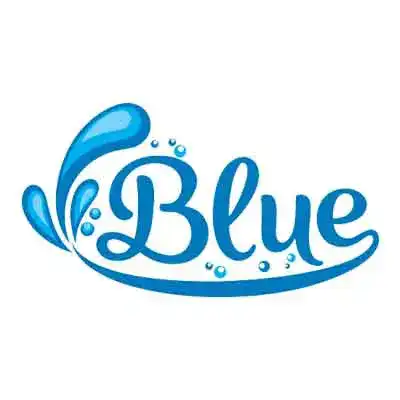 blue company logo