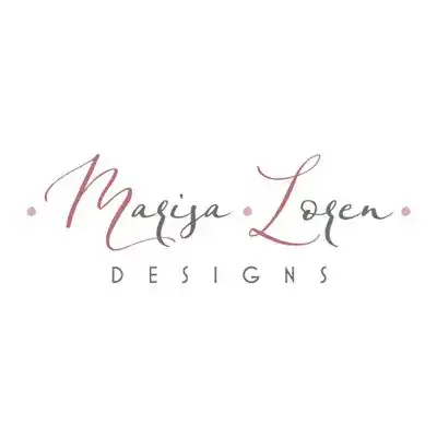 marija loren designs company logo