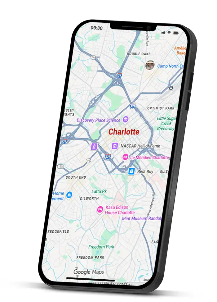 seo optimization charlotte phone map