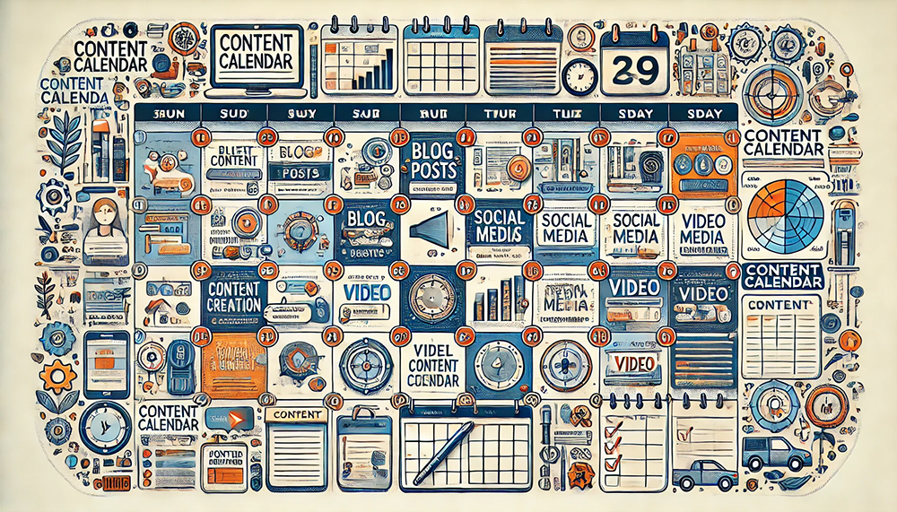 how to create a content calendar