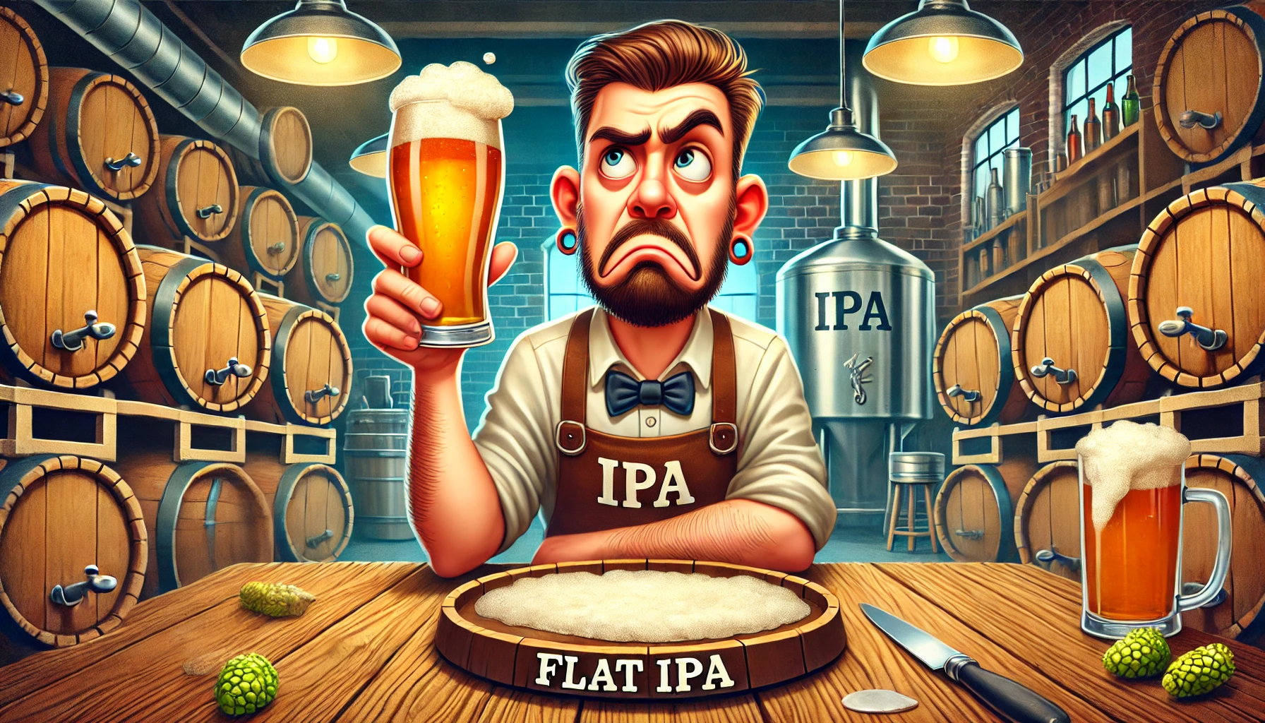 The Magic of SEO: It's Like Yeast for Your Website patron business owner drinking flat ipa beer