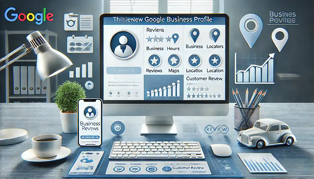 What is a Google Business Profile? graphic of google business profile